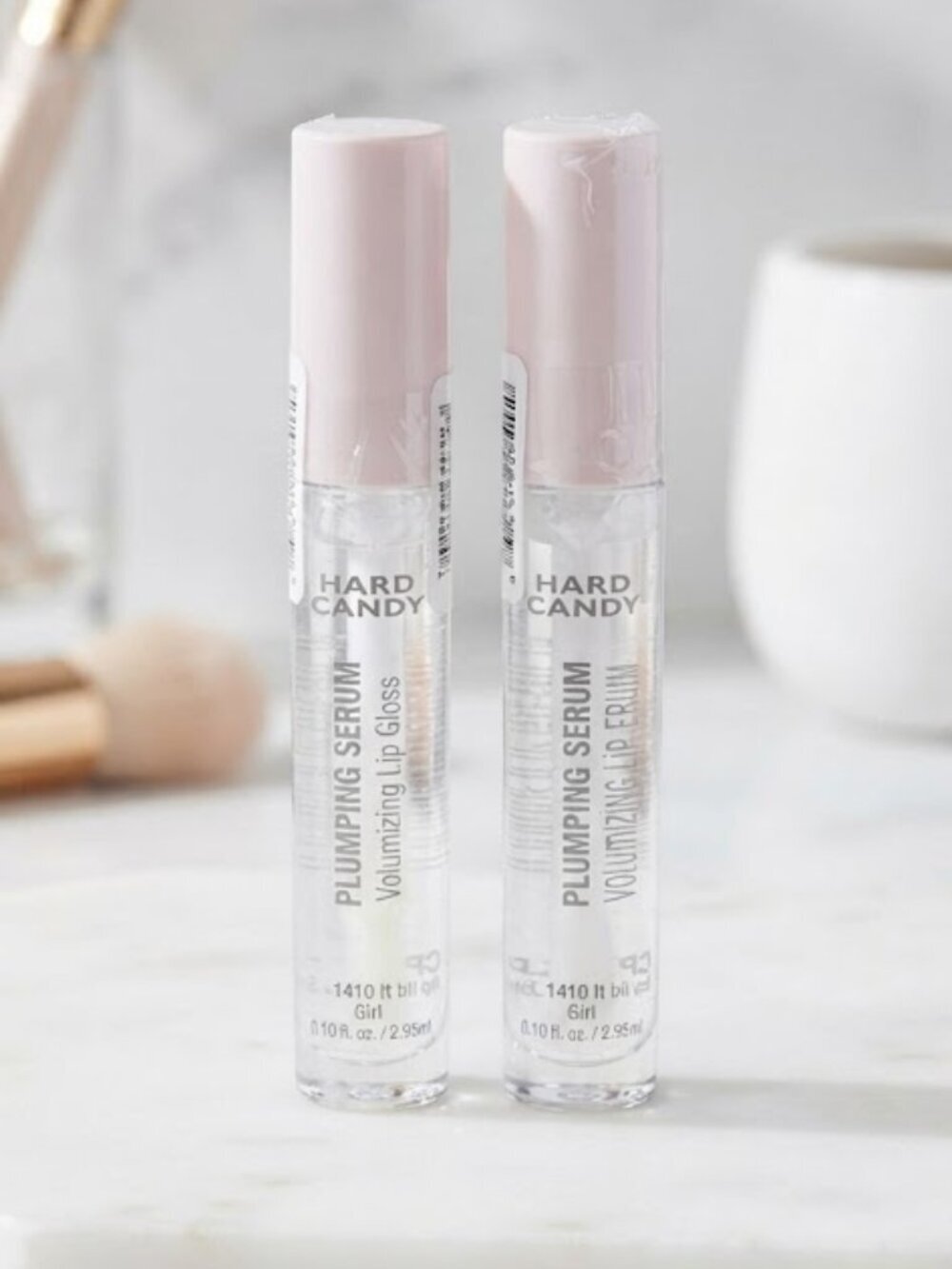 Hard Candy Plumping Serum Volumizing Lip Gloss – It Girl (Lot of 2)